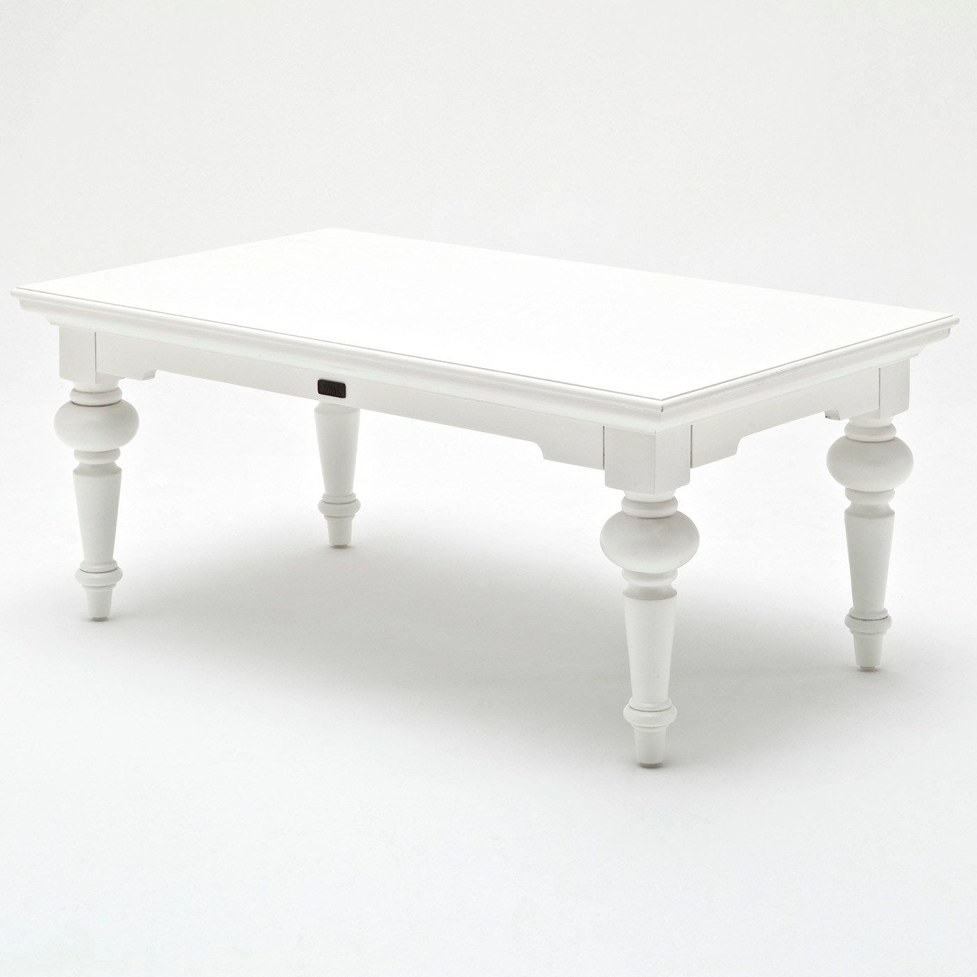 Provence French Country White Rectangular Coffee Table