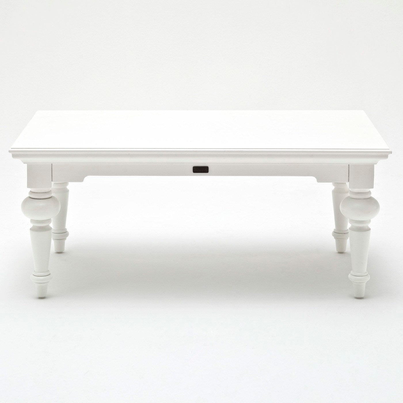 Provence French Country White Rectangular Coffee Table