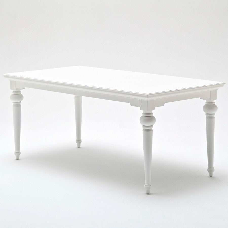 Provence French Country White 71" Dining Table