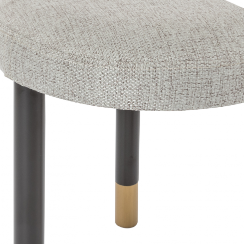 Bali Stool Ebony / Grey