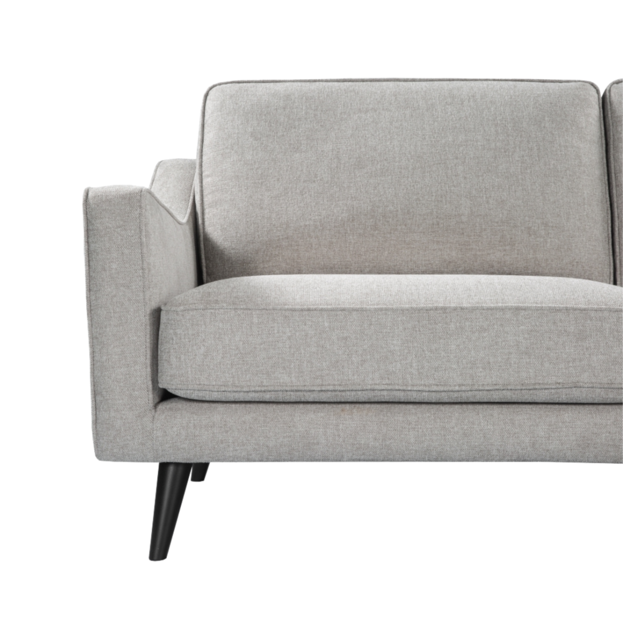 Daffy 2 Seater Sofa - Greige Linen