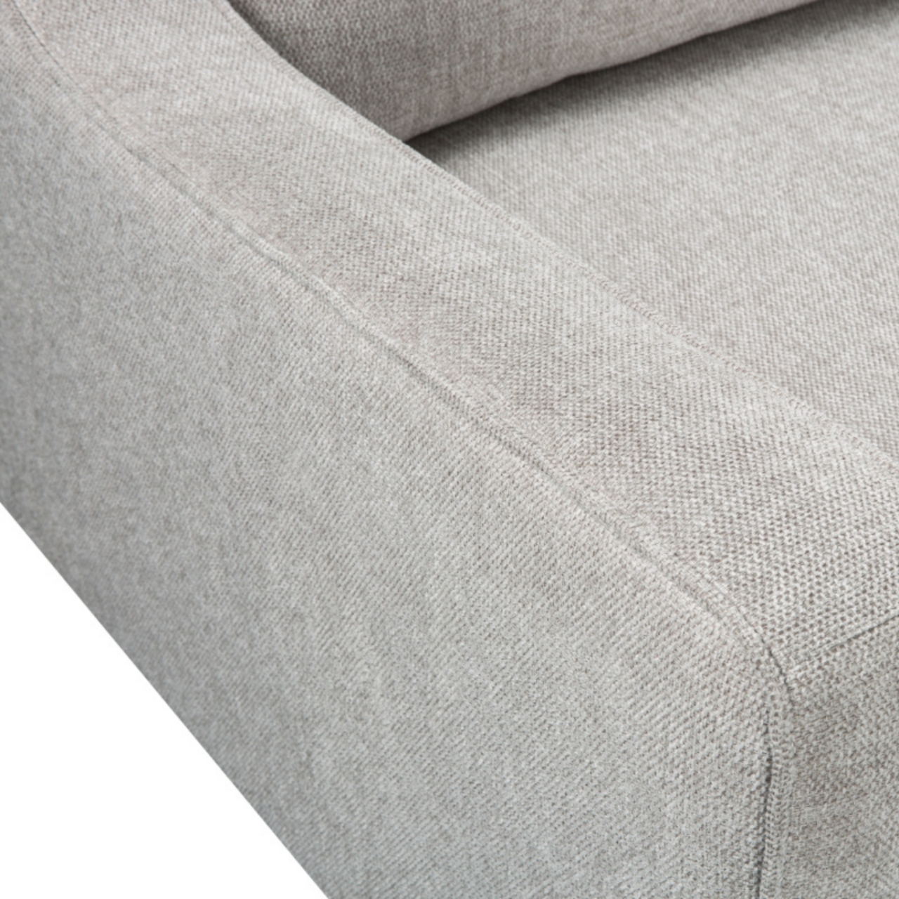 Daffy 2 & 1/2 Seater Sofa - Greige Linen