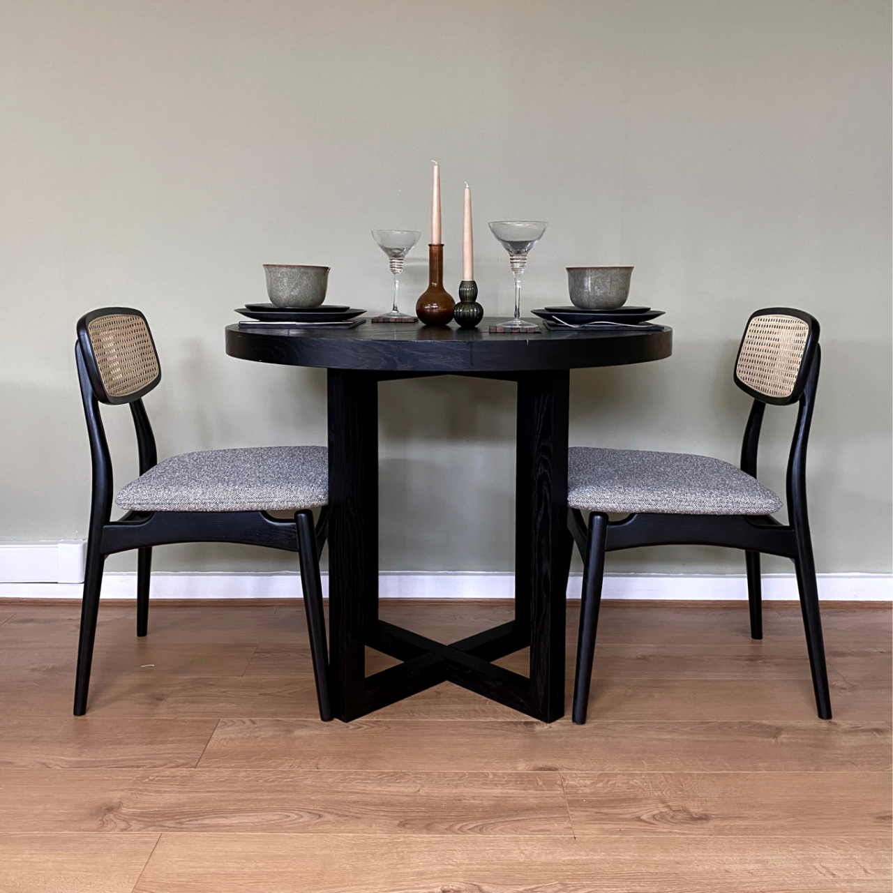 Iris Dining Table - Wenge