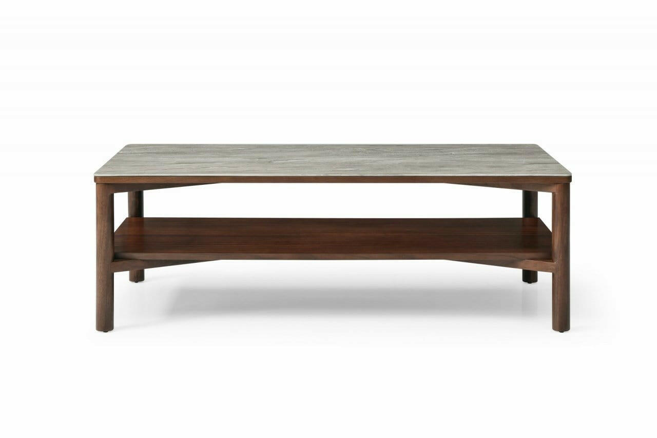 Willow Coffee Table With Shelf