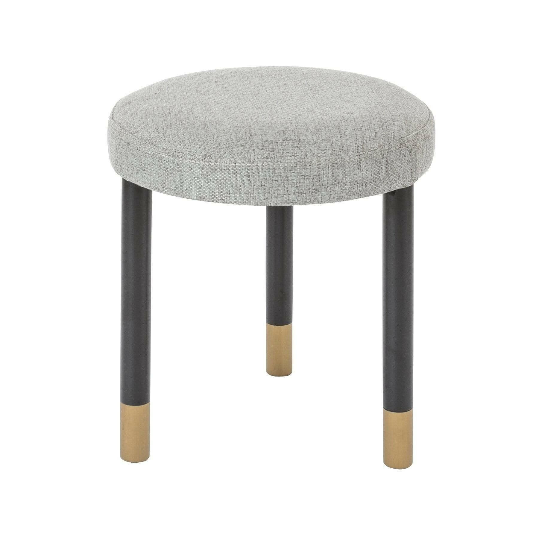 Bali Stool Ebony / Greige