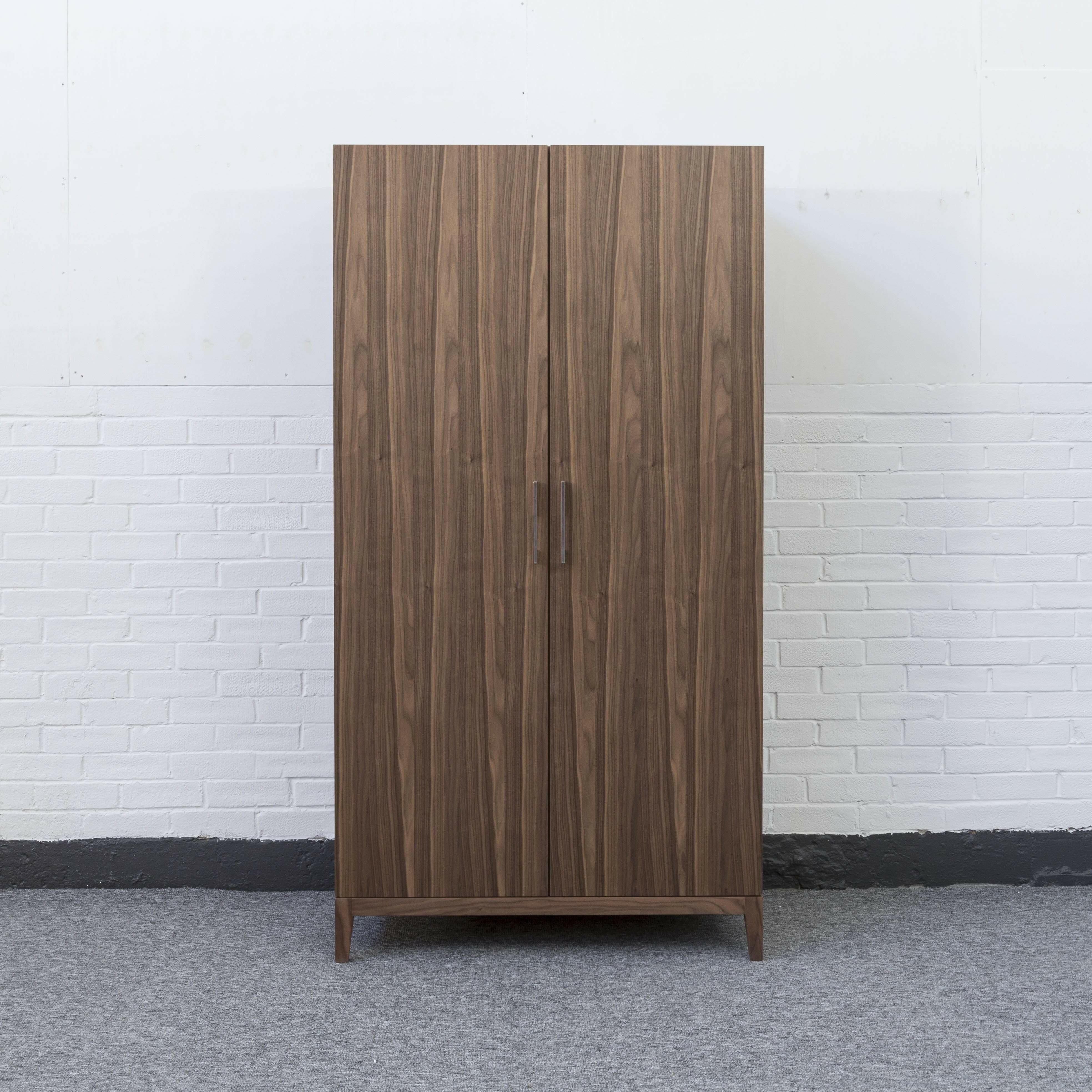 Calla Wardrobe - Walnut