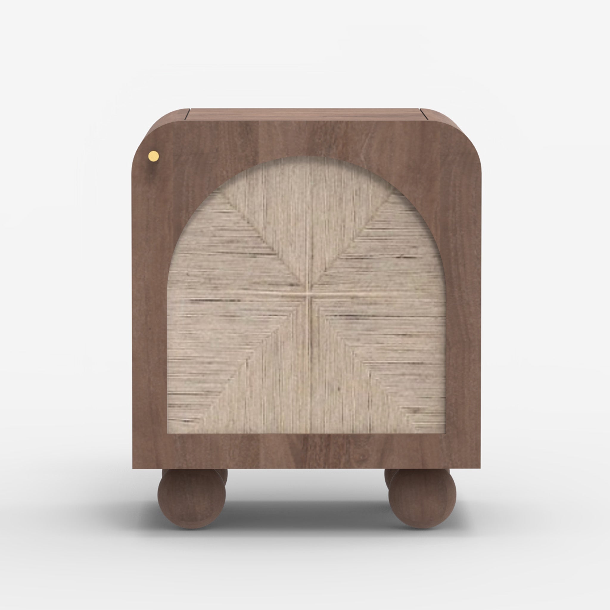 Jungle Side Table - Walnut