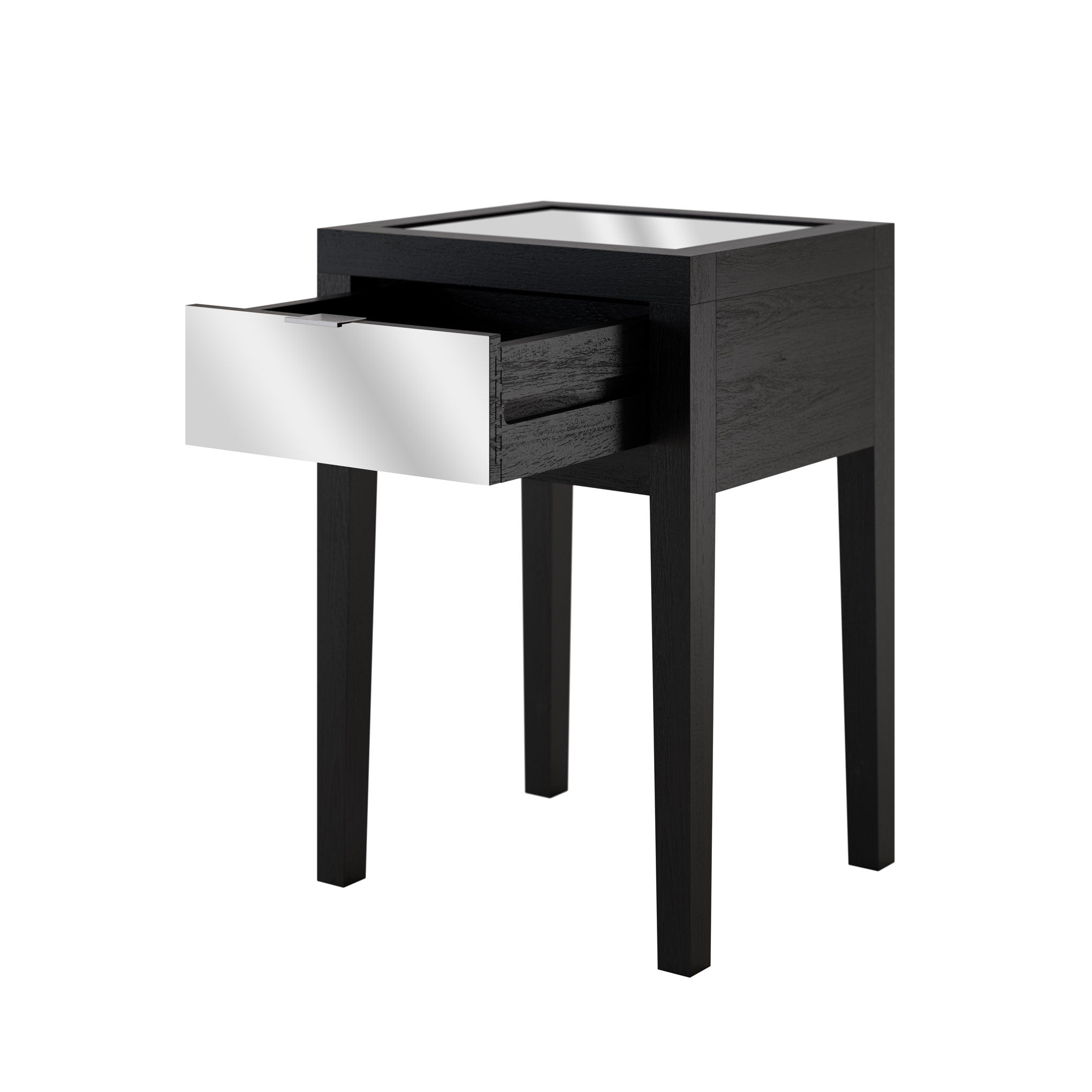 Josephine Bedside - 1 drawer - Black