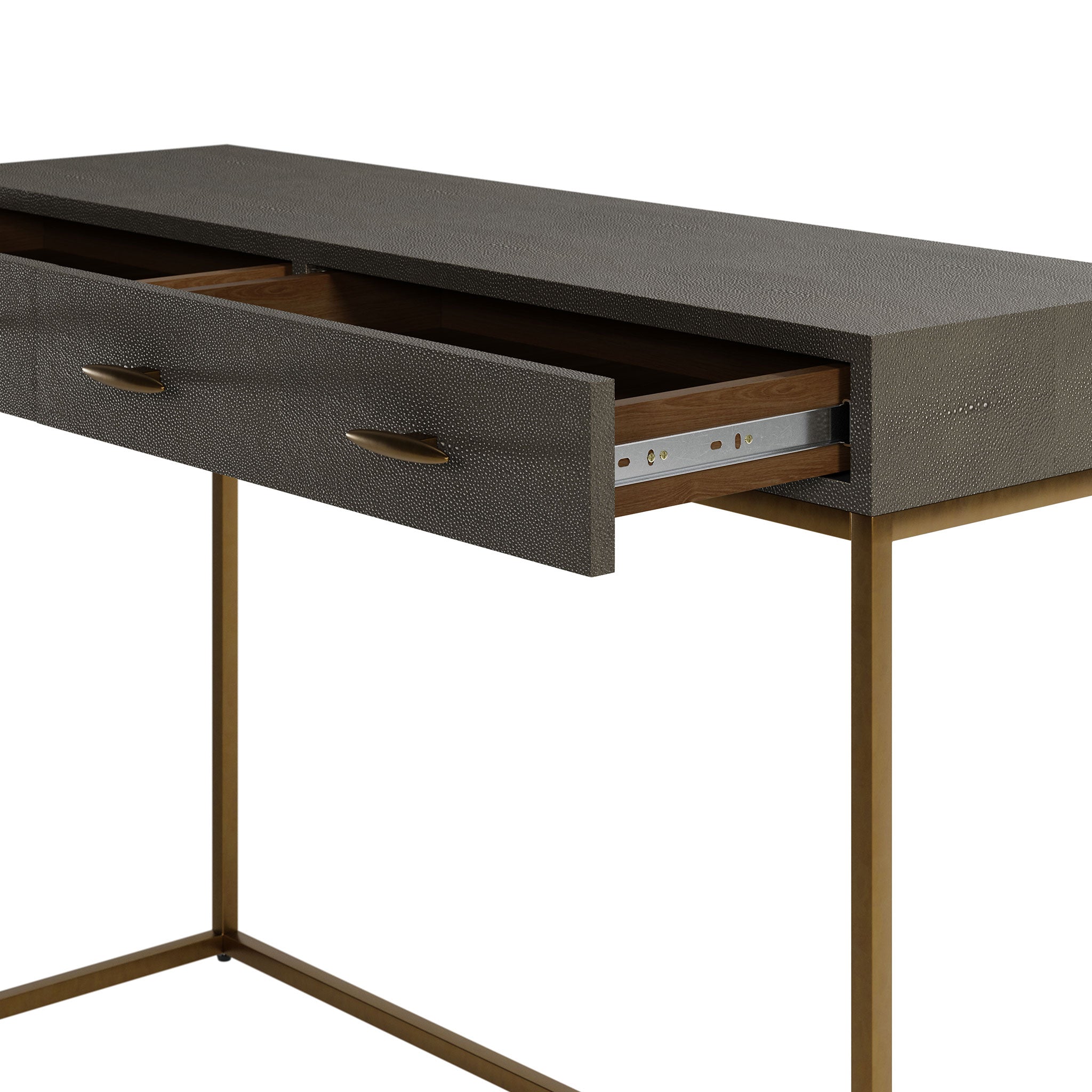 Hampton Console - Grey Shagreen