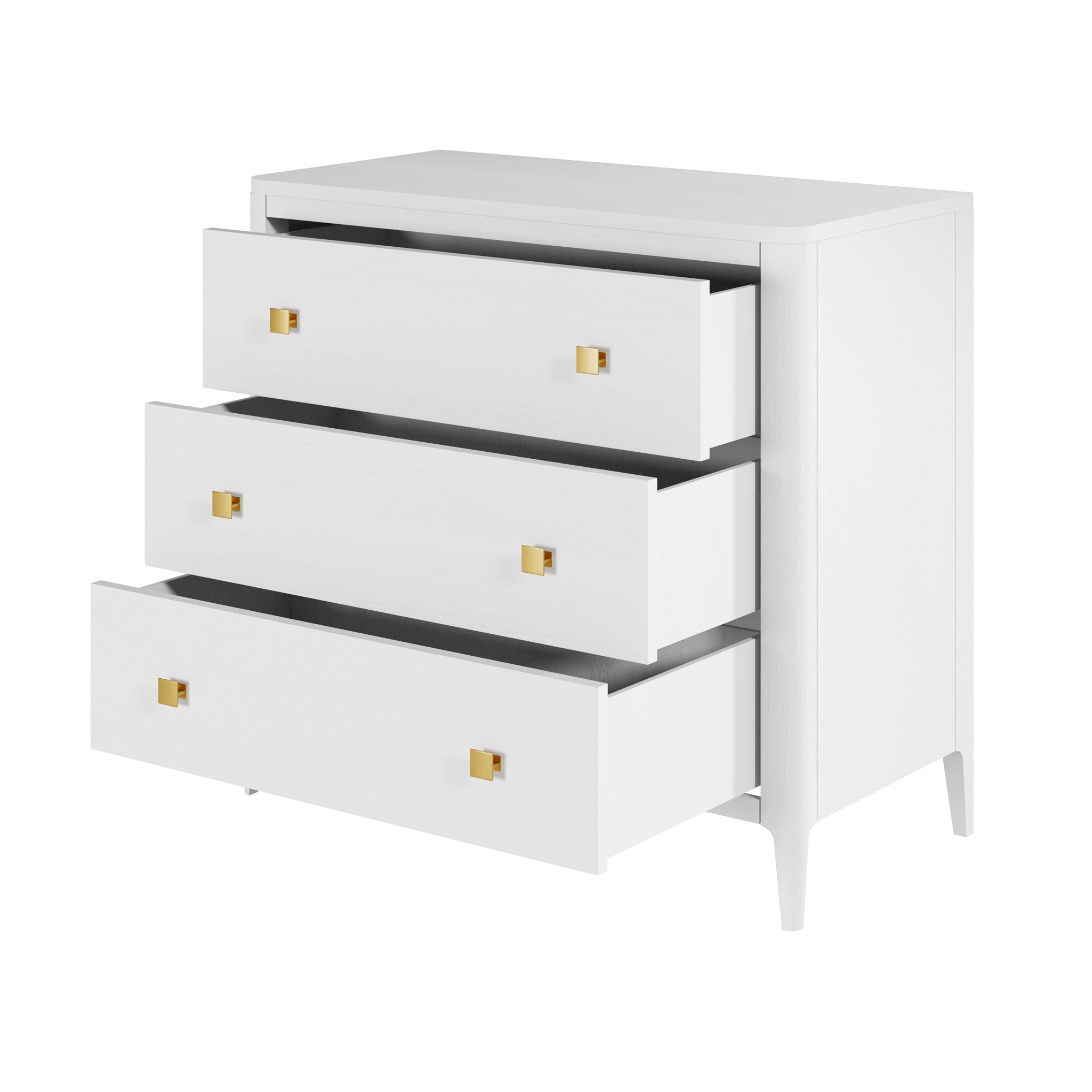 Abberley Chest of Drawers  - White