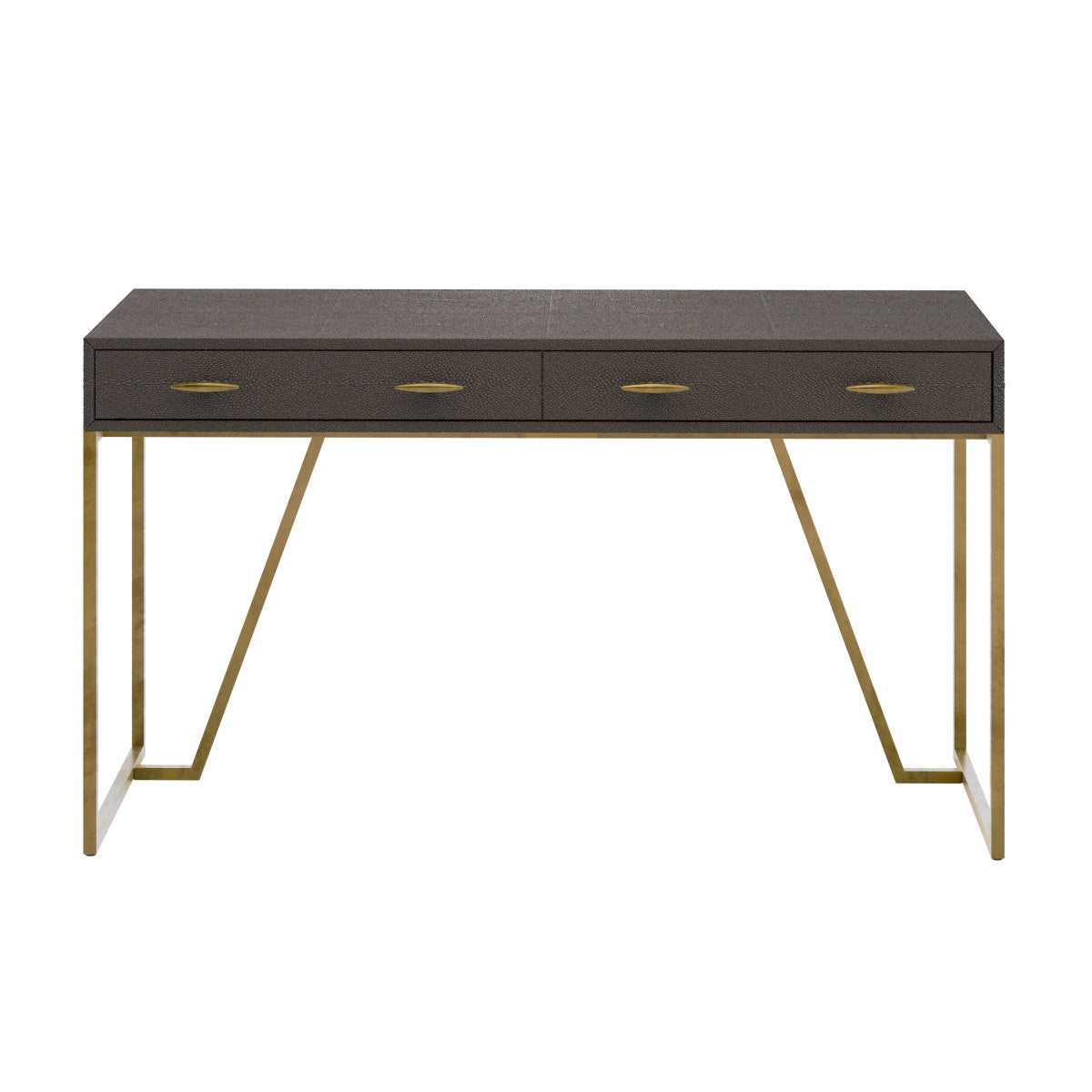 Hampton Desk | Brown Shagreen