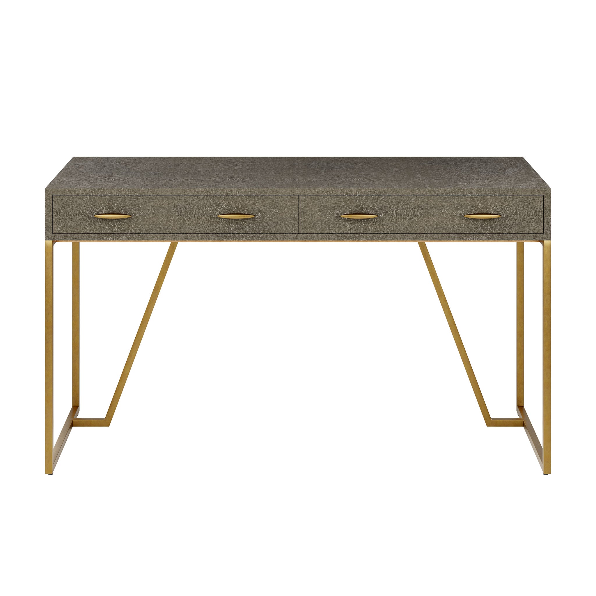 Hampton Desk | Grey Shagreen