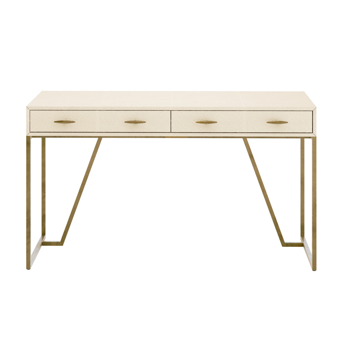 Hampton Desk | Ivory Shagreen