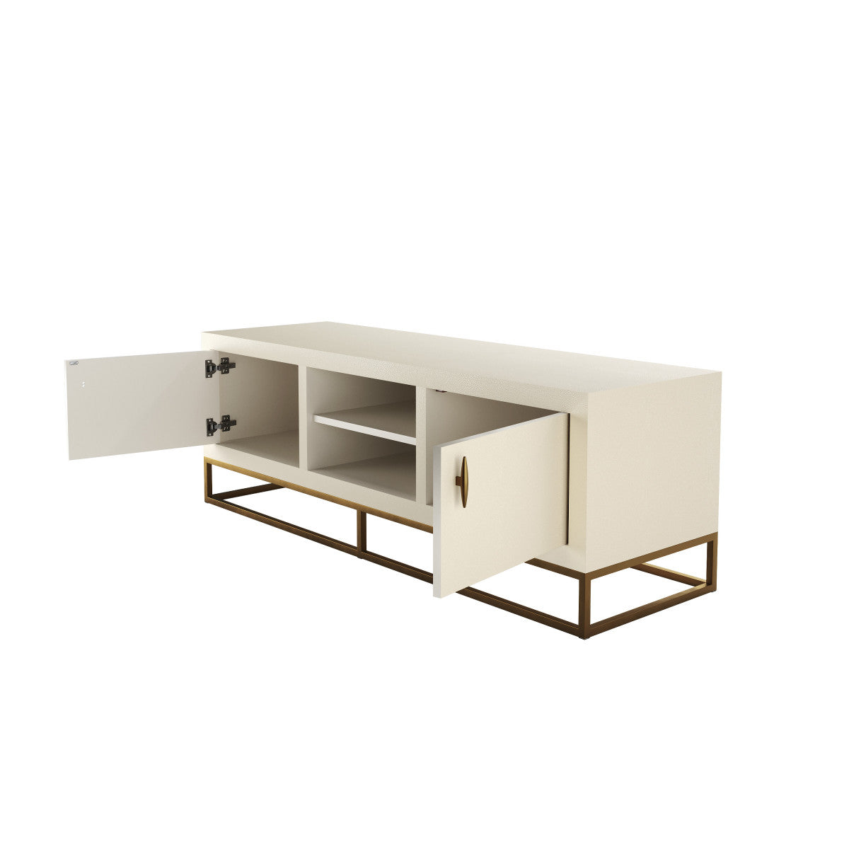 Hampton TV Unit | Ivory Shagreen