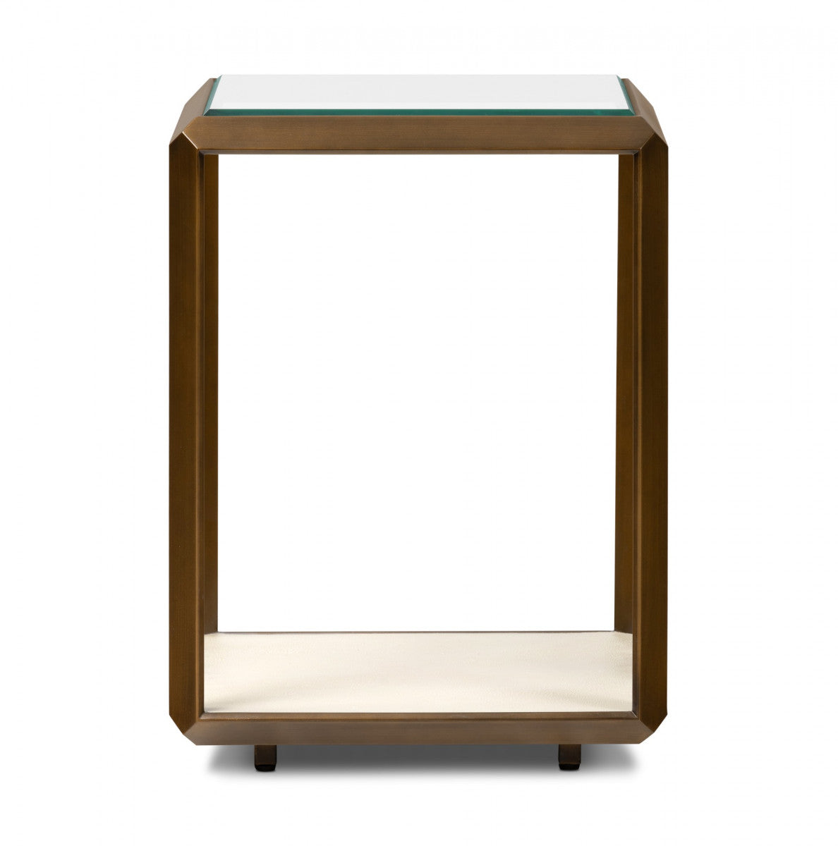 Elmley End Table - Ivory