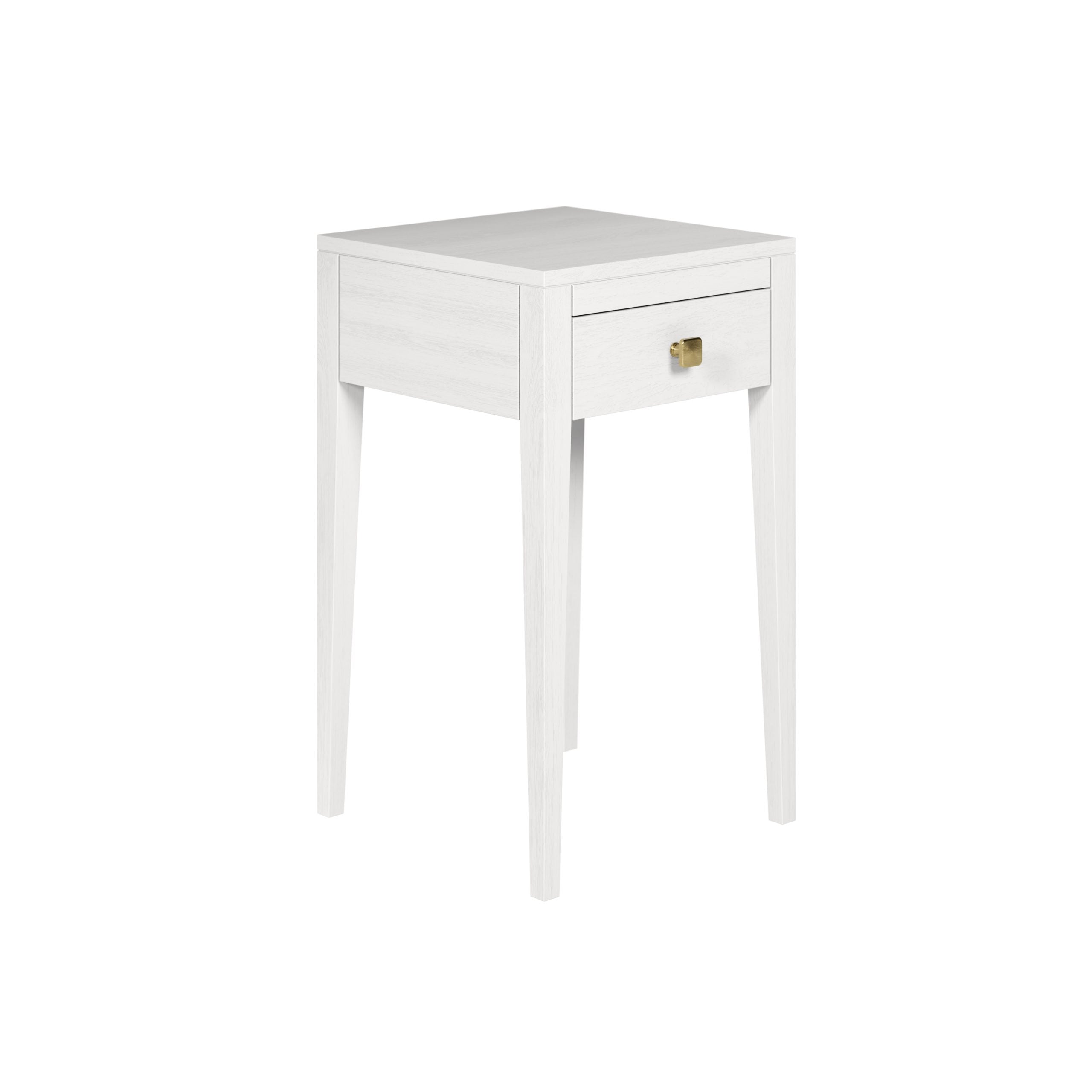 Radford Bedside | White | 1 Drawer