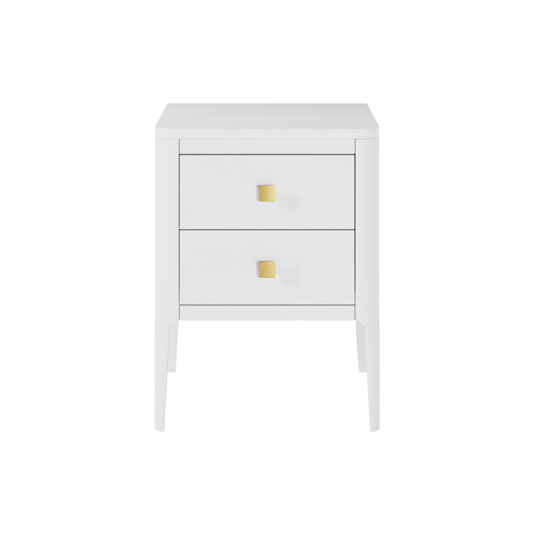 Abberley Bedside - 2 Drawers - White