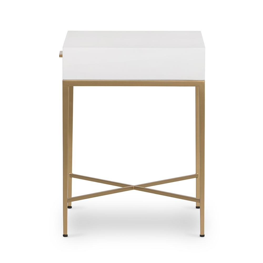 Berkeley End Table | White