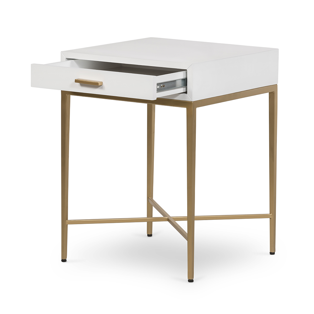 Berkeley End Table | White