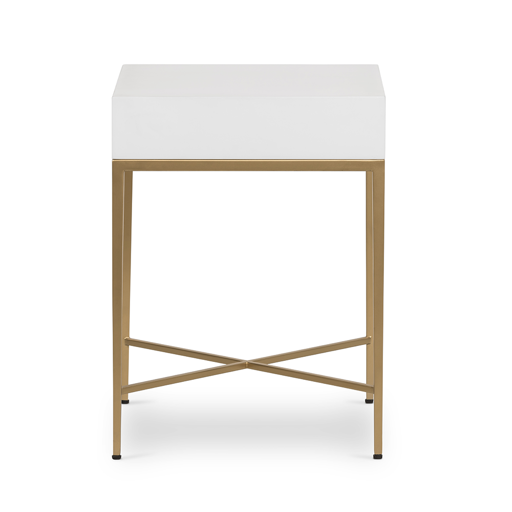 Berkeley End Table | White