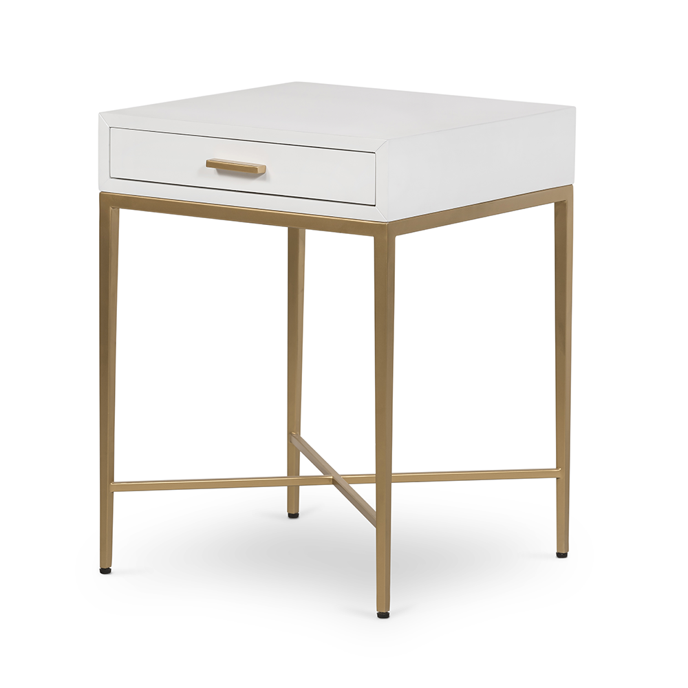 Berkeley End Table | White