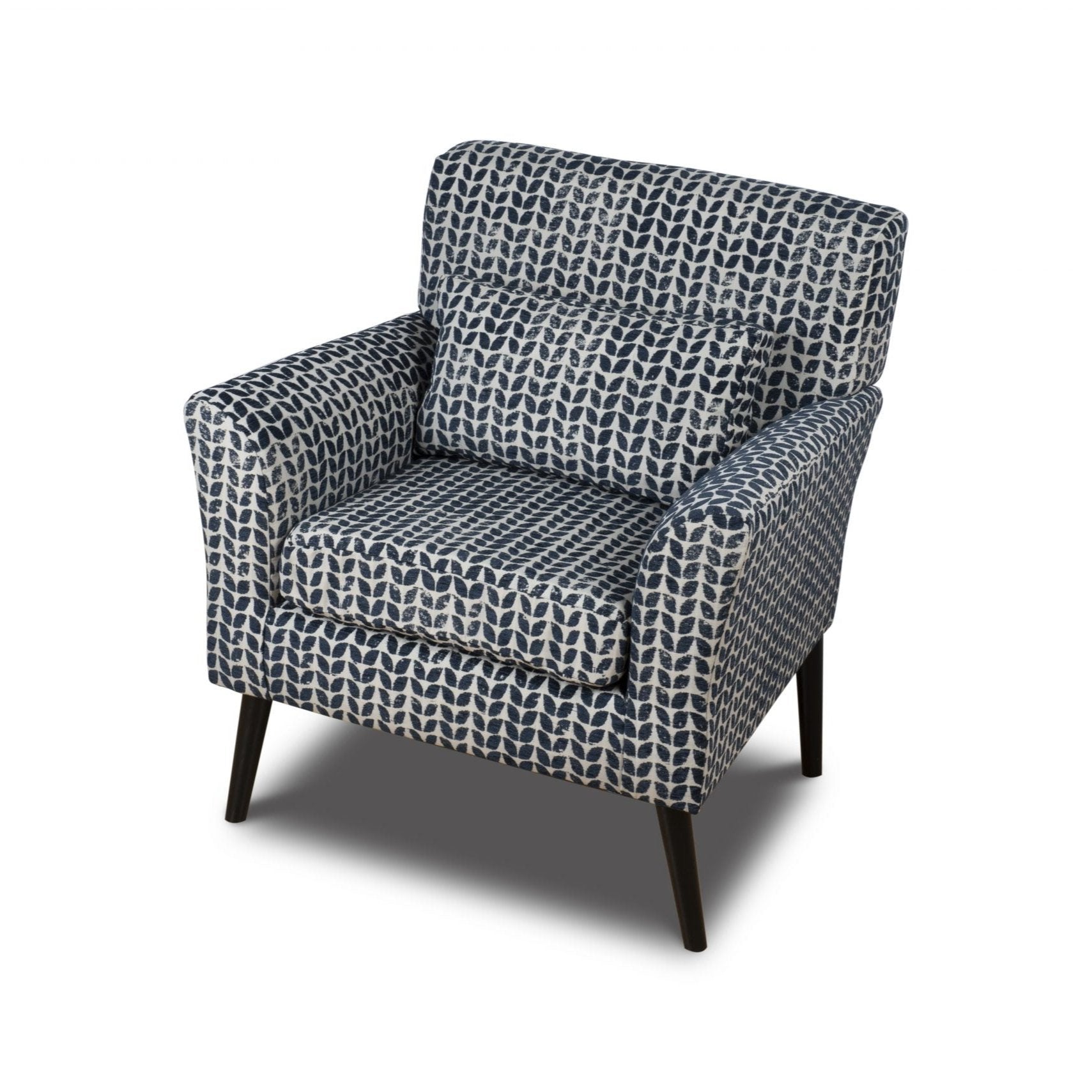 Warnborough Club Chair Blue by D.I. Designs